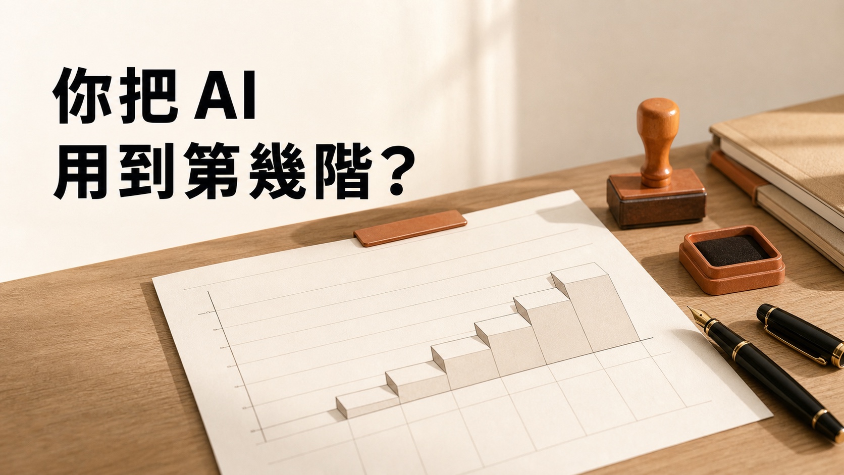Claude Code 之父畫了一張表:你把 AI 用到第幾階?