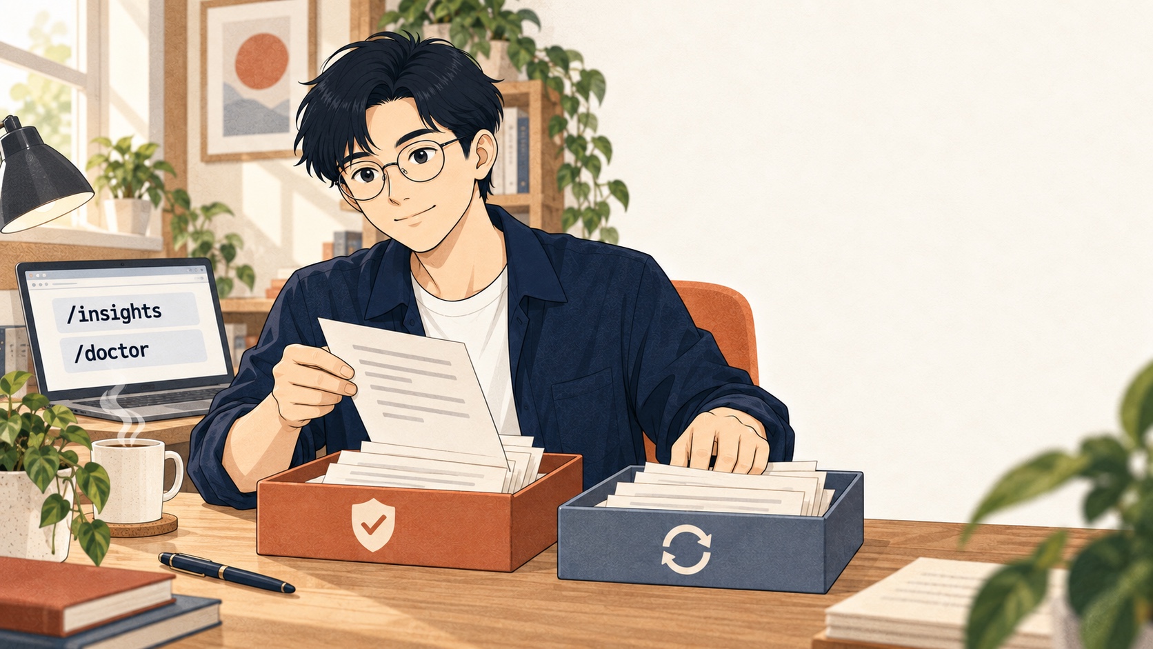 Claude Code 換新模型後先跑兩個指令：用 /insights 和 /doctor 幫舊規矩做體檢